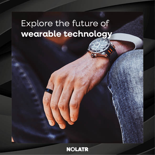 C O R E 1 - NOLATR Smart Ring (Titanium)