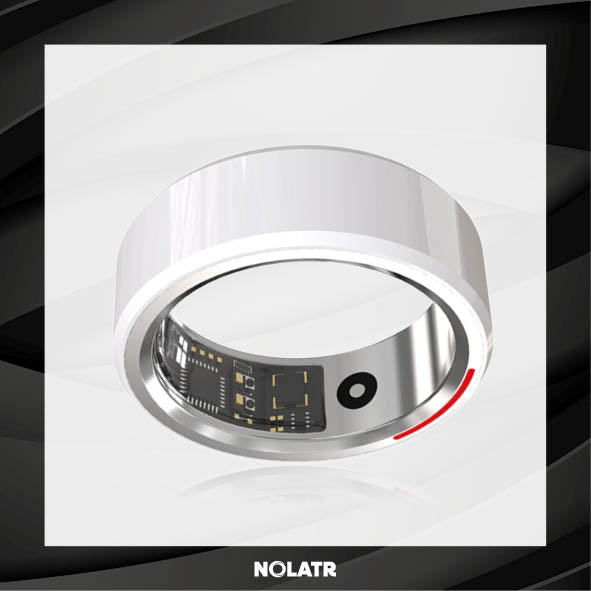 E L I T E 1 - NOLATR Smart ring (Nano ceramics + Medical grade stainless steel)